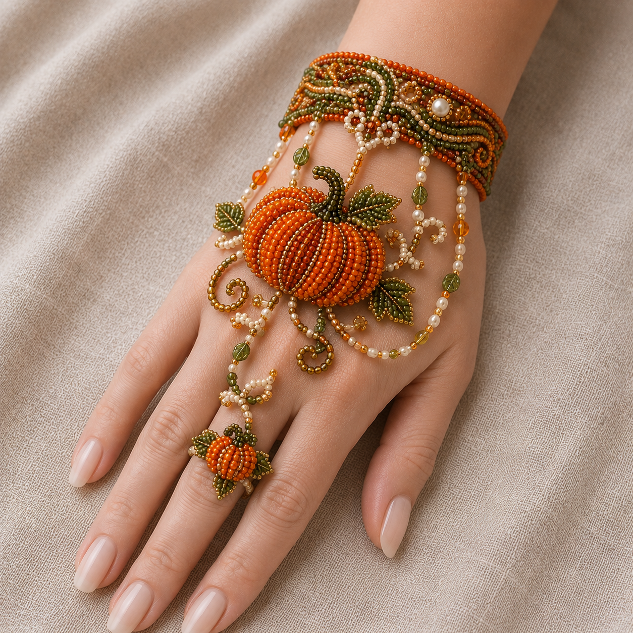 🔥 49% OFF – NEW ARRIVAL✨ DIY Beaded Hand Bracelet Kit – Create Your Own Wearable Art🔥Last 4 hours🔥BUY 3 GET 1 FREE (Add 4 Pcs To Cart)