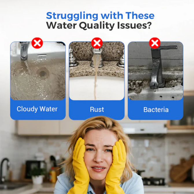 💧360° Rotating Faucet Filters-Enhance Your Tap Water Quality🔥Buy 3 Get 1 Free💧