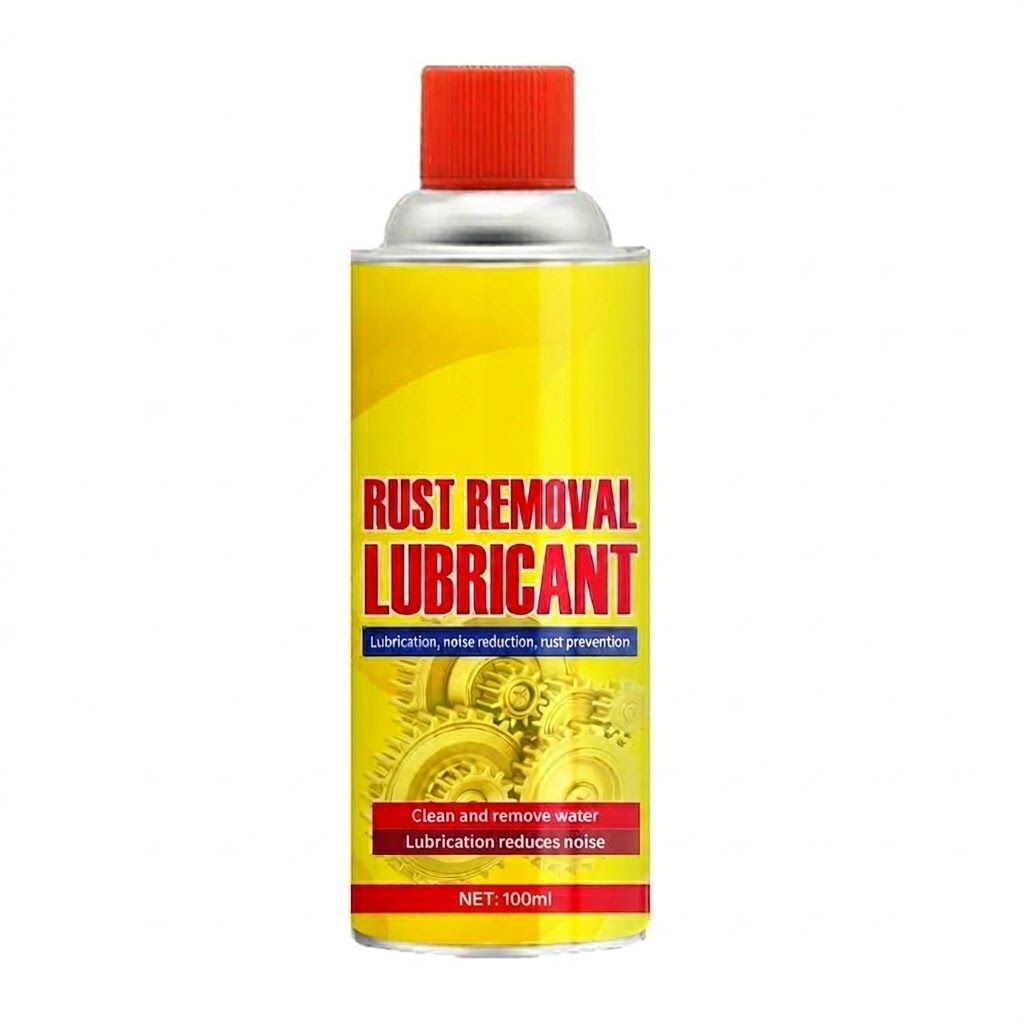 🧽 Rust Remover Spray | Gentle Metal Cleaner for Machine Parts, Rust Removal & Shine Restoration