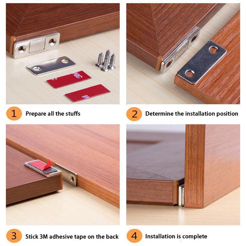 📢📢50% OFF !! ⏰Magnetic Door Closer Without Perforations