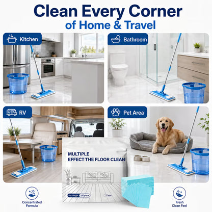 🏠 Multi-Effect Floor Clean Tablets 🫧