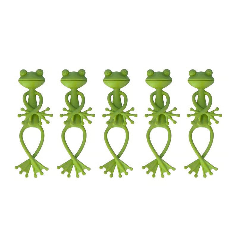 🐸🌿Multifunctional Bendable Frog Plant Clips