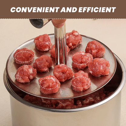 🔥 2026 Kitchen Must-Have 🍖 Stainless Steel Meatball Maker – Easy Press & Perfect Shape