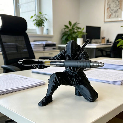 🔥 Hot Sale 50% OFF | Samurai Desk Pen Holder ⚔️ 3D Printed Organizer for Pens, Pencils & Accessori