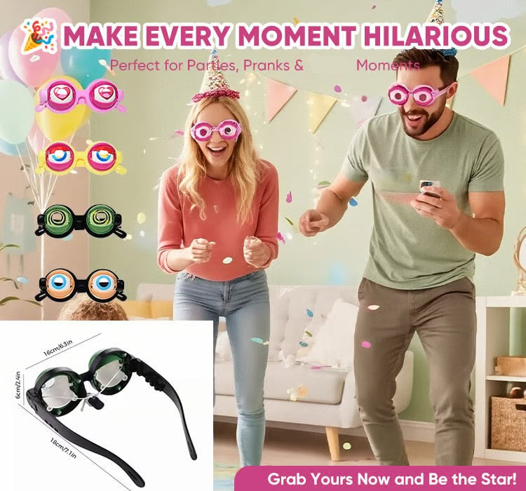 💥HOT SALE💥👻50K+ SOLD!🎭Funny Props Glasses