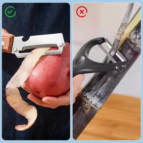 🔪  Multi-Use Stainless Peeler 3-in-1 🥕