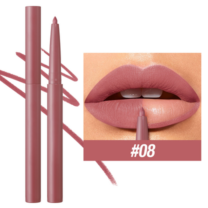 💄12-Color Matte Lip Liner Set💋- Define Your Lips with Confidence