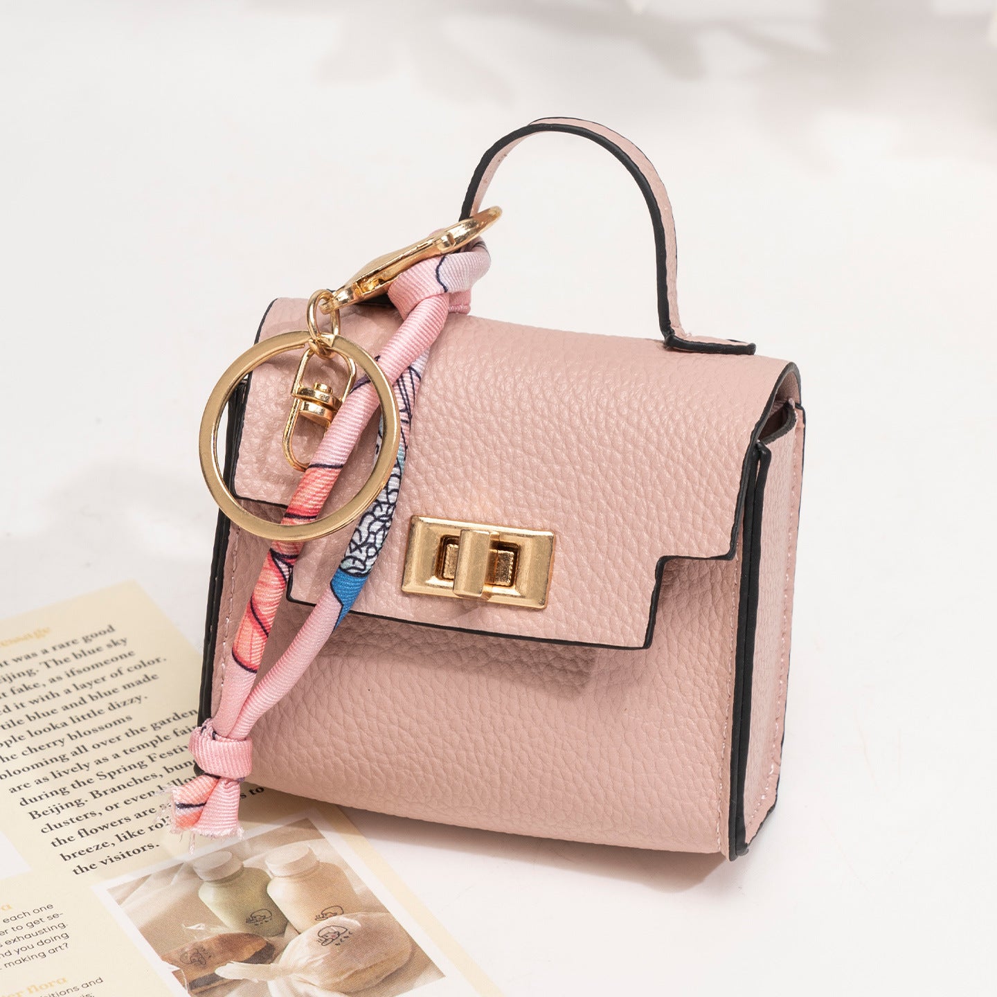 🔥Last Day $9.99👜Mini Square Bag Pendant Keychain