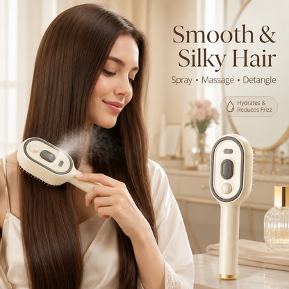 🔥Last Day Sale 55% OFF 🔥Electric Spray Air Cushion Massage Comb
