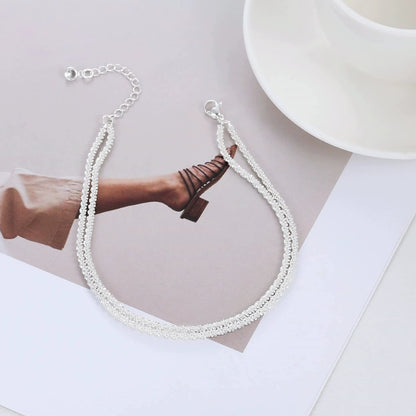 🎁Final Day: Only $15.99🎉🔥Dainty Layered Anklet For Women