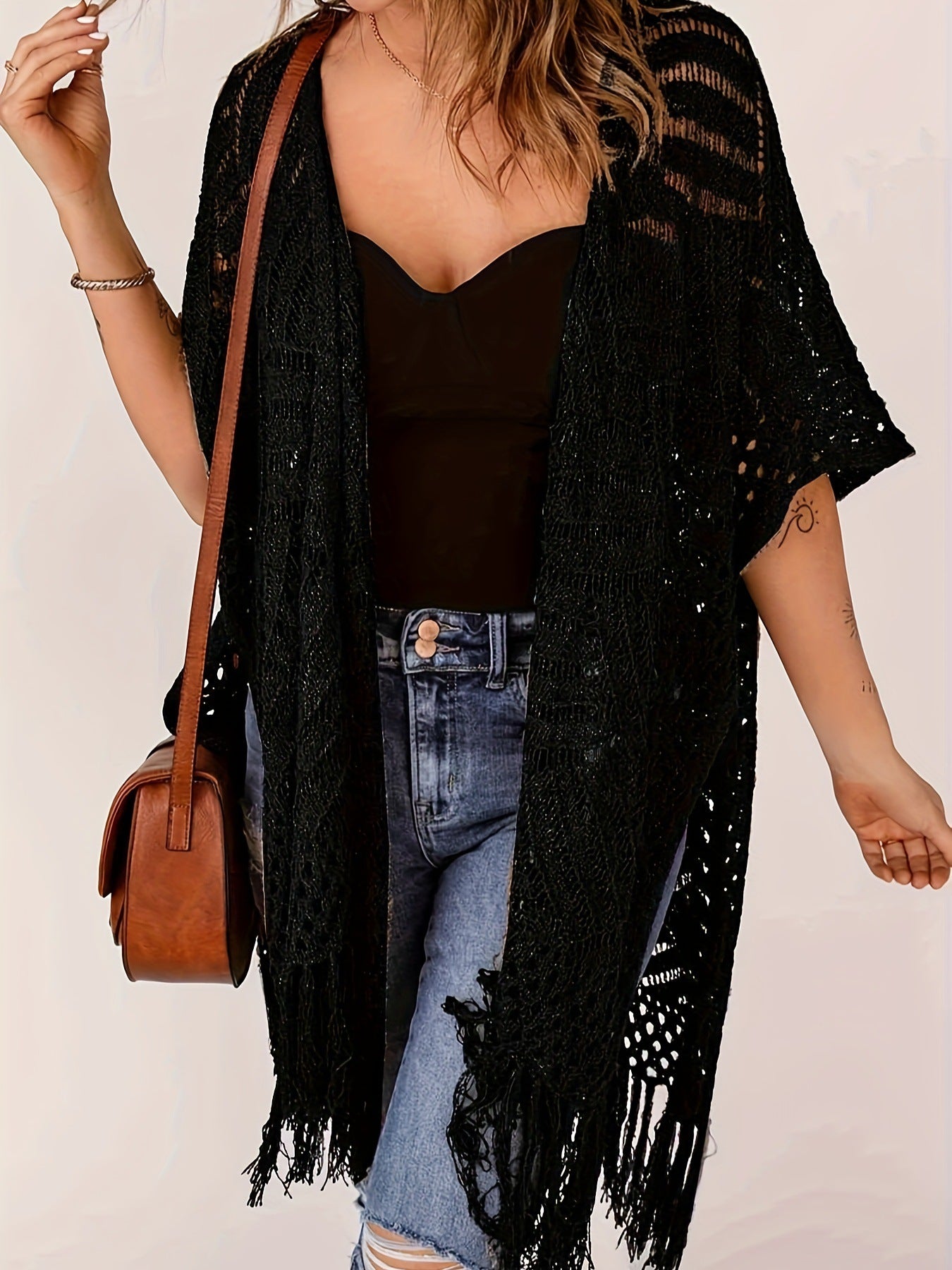 ✨🔥2026 Women's Lightweight Knit Cardigan 💖 Perfect for outdoor beach vacations and sun protection