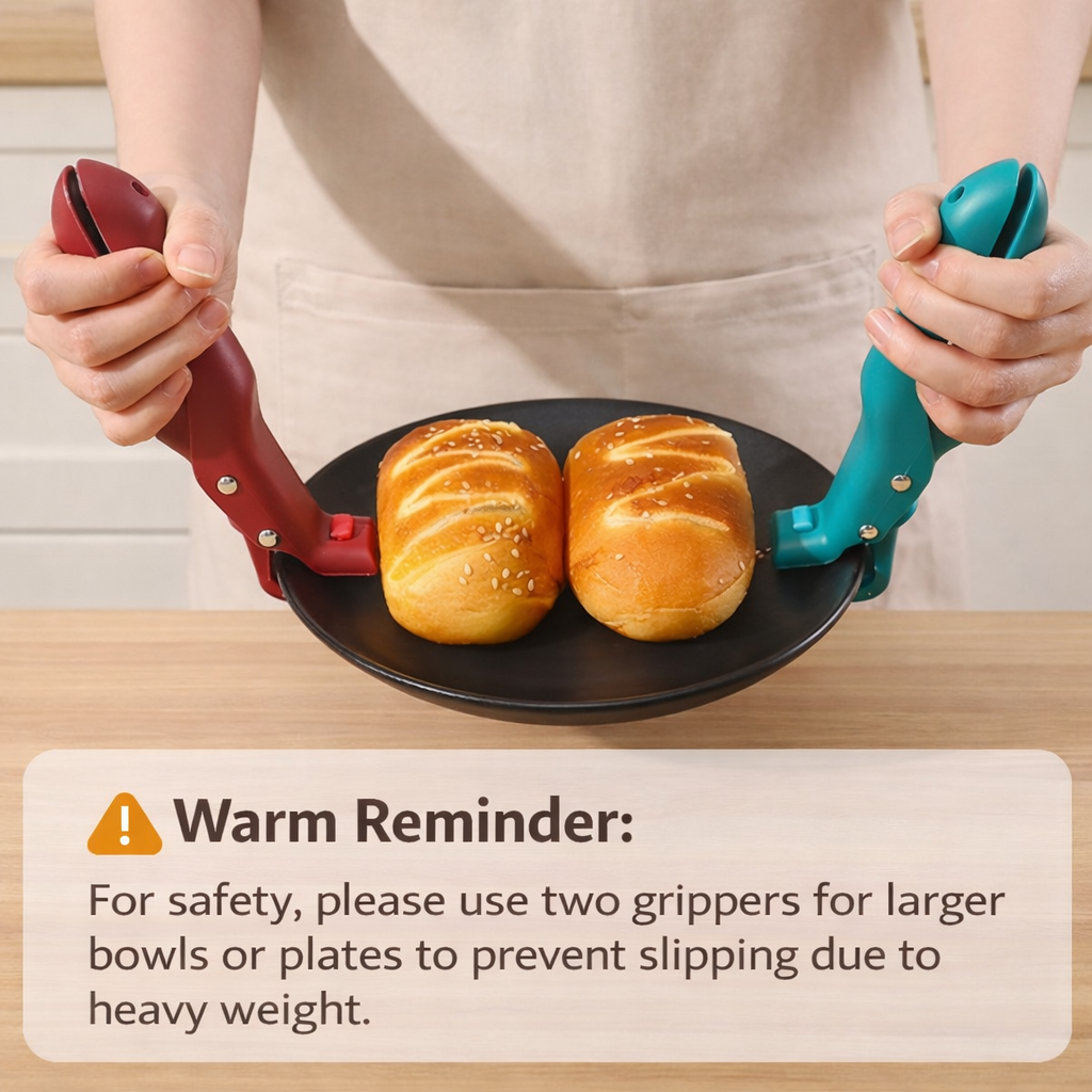 🔥 Buy 1 Get 1 Free – Protect Your Hands with Anti-Scald Gripper ✨