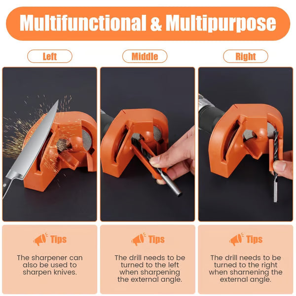 💎 Professional Drill Bit Sharpening Tool🛠️ Extend the Life of Your Drill Bits