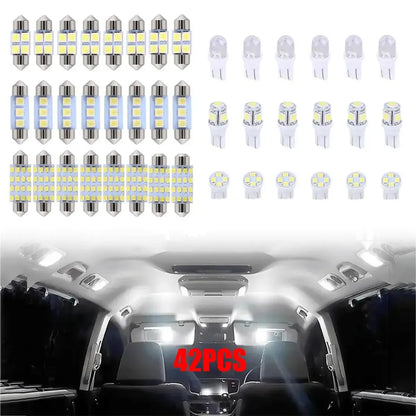 🔥70 & 42 Pcs Interior Car Light Kit