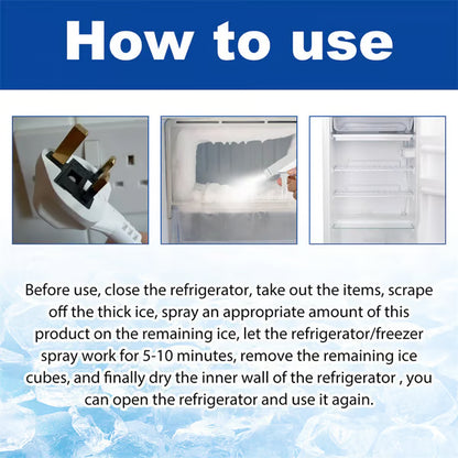 💥🧊Fridge Freezer Defrosting Spray💥