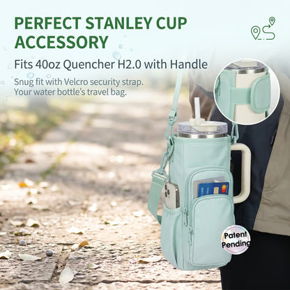🔥 Hot Sale 50% OFF | 🥤 Water Bottle Carrier Bag for 40oz Tumblers | Stay Hydrated Anywhere