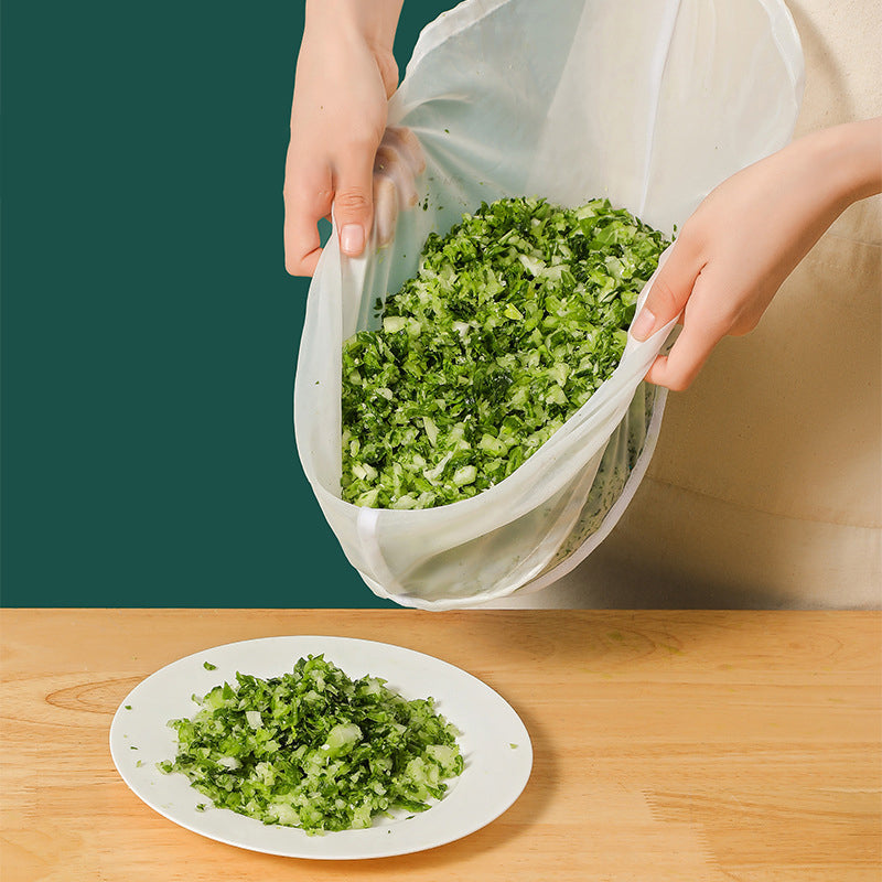 🔥 2026 Hot Sale ✨No-Mess Fine Mesh Nylon Strain Bag🥬