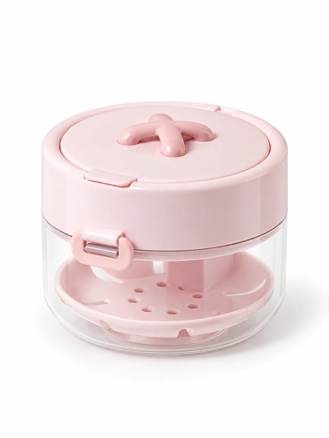 🦷✨ 3-in-1 Retainer & Denture Cleaning Case – Portable Travel Dental Care Kit