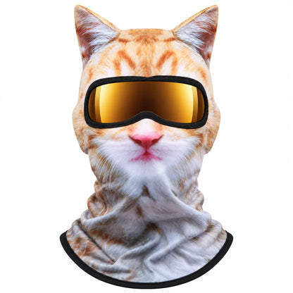 ⏰ Last Day 50% Off 🐱Funny Animal Ski Mask-The Funniest Winter Balaclava✨