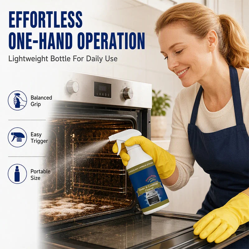 💥 LAST DAY 49% OFF🌻Heavy Duty Oven & Cooktop Cleaner Spray