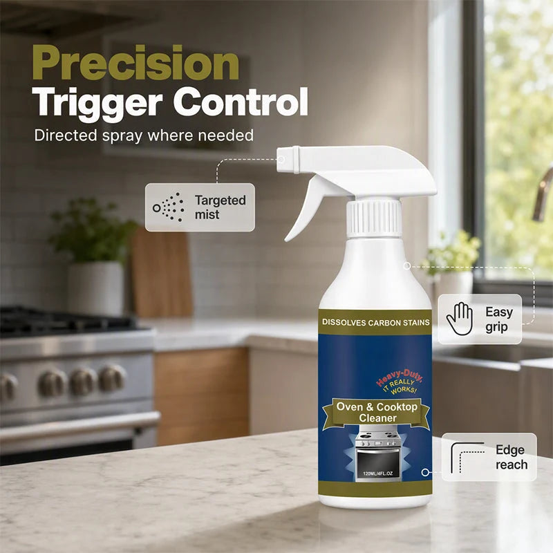 💥 LAST DAY 49% OFF🌻Heavy Duty Oven & Cooktop Cleaner Spray