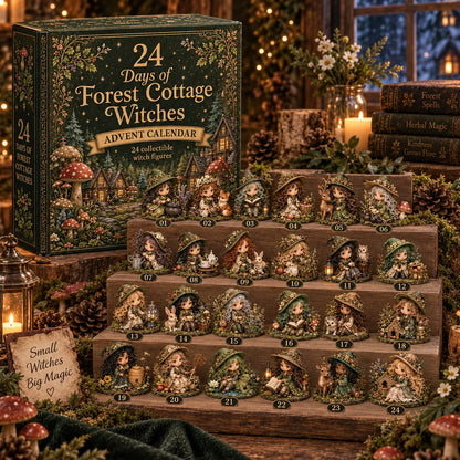 🧙‍♀️24 Days Of Witchy Surprises Advent Calendar | 24 Unique Collectible Witches with Magical Themes