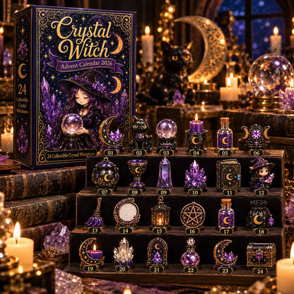 🧙‍♀️24 Days Of Witchy Surprises Advent Calendar | 24 Unique Collectible Witches with Magical Themes