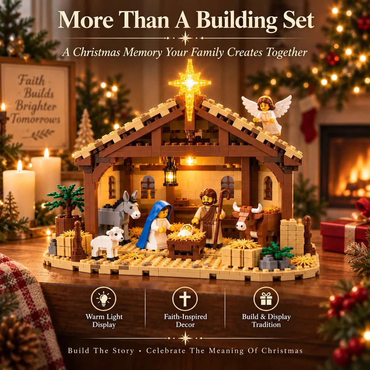 🔥🎄 50% OFF Today Only! ✨ Build the Beautiful Nativity Story