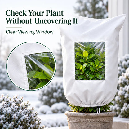 ❄️ Winter Plant Frost Protection Cover | Save Your Beloved Plants From Freezing Nights!