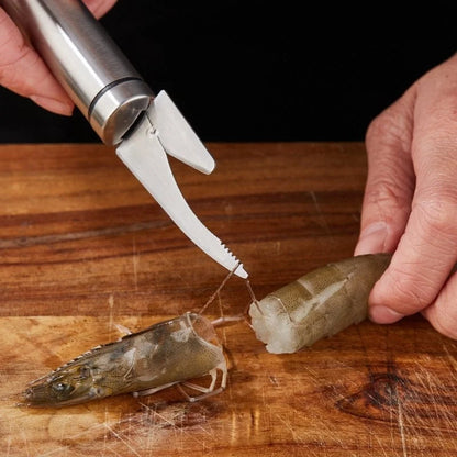 🐟🦐 5-in-1 Seafood Cleaning Tool — Prep Fish & Shrimp with Ease!