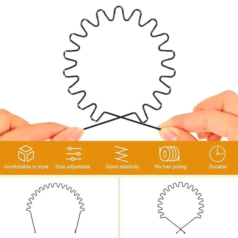 🔥2026  Hot Sale 🔥2 count Metal Hair Bands