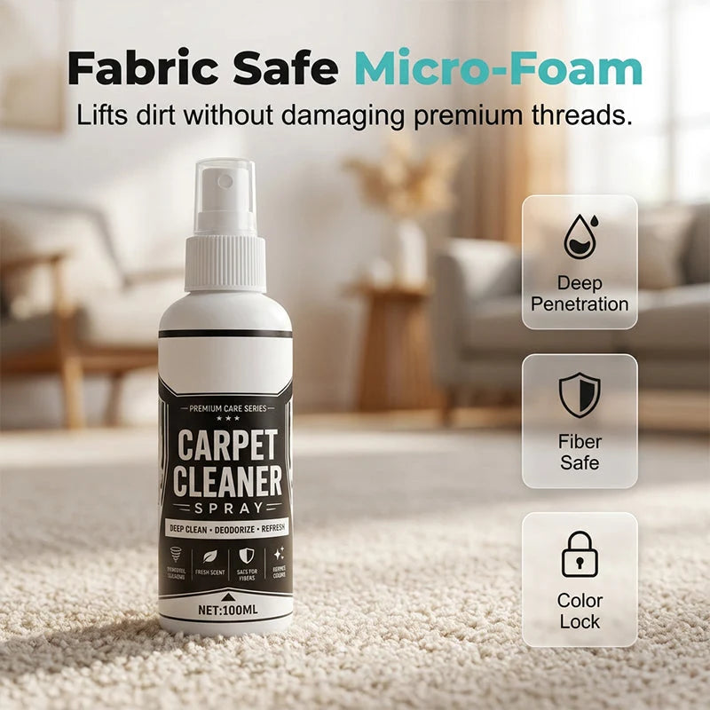 🏠 Deep Cleaning Carpet Cleaner Spray ✨