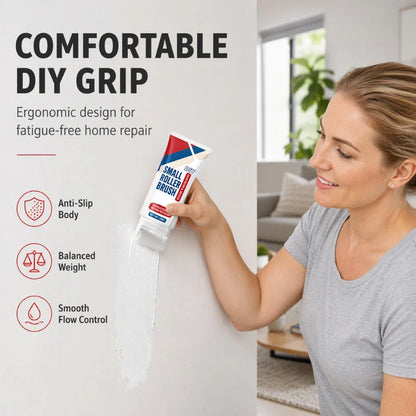 🧱🖌️✨Waterproof Wall Repair Paste with Integrated Small Roller Brush