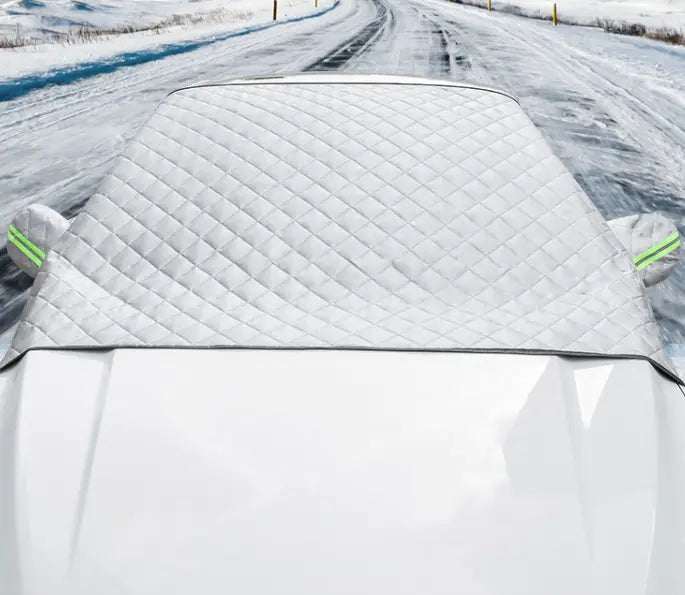 🛡️❄️Sun, Snow & Frost Protector for Cars🚗 Magnetic Windshield Cover – Suitable For SUVs & Trucks
