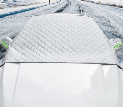 🛡️❄️Sun, Snow & Frost Protector for Cars🚗 Magnetic Windshield Cover – Suitable For SUVs & Trucks