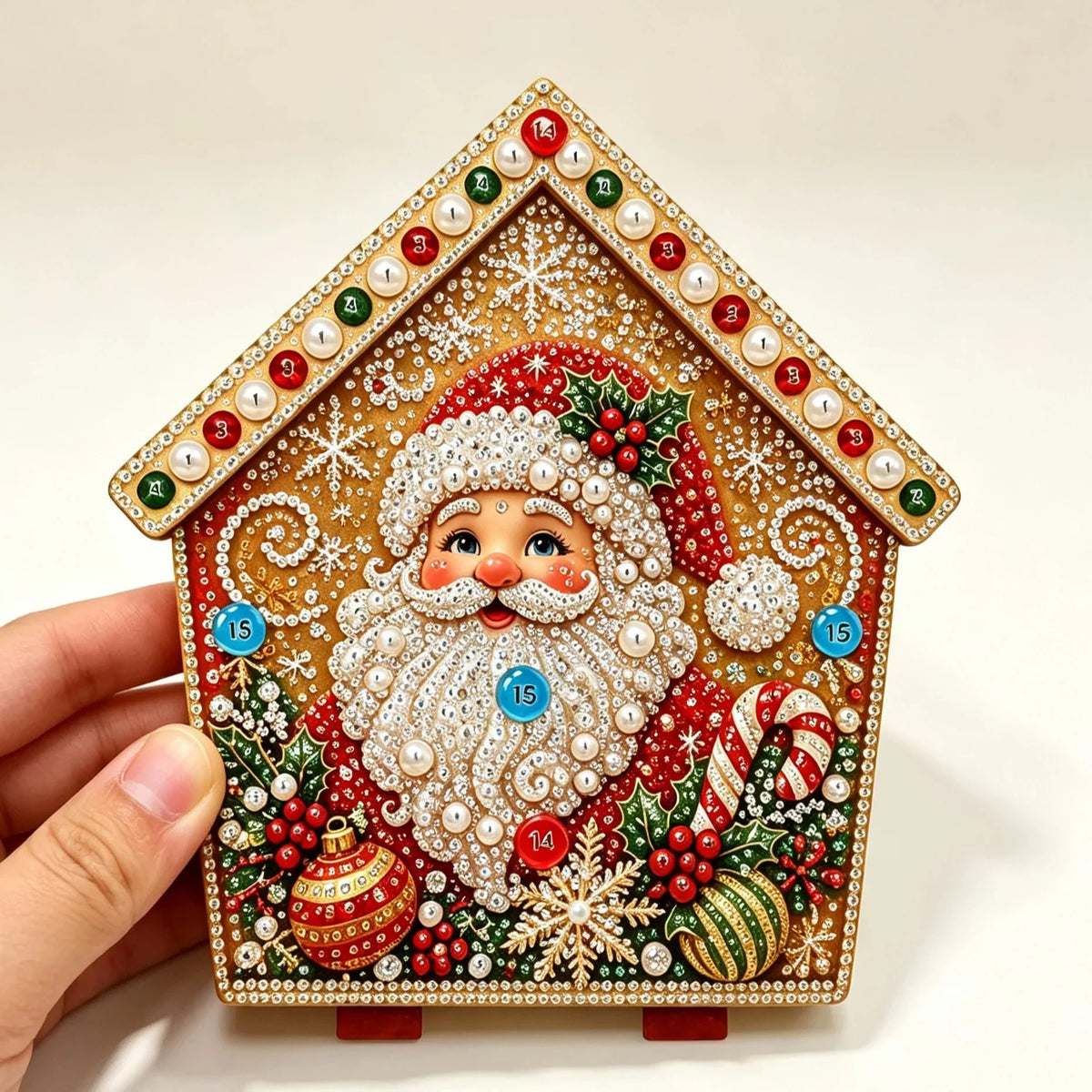 🎁💎 DIY Christmas Pearl Art — Festive Holiday Craft Collection