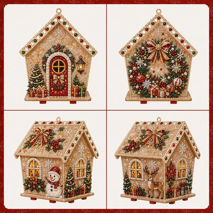 🎁💎 DIY Christmas Pearl Art — Festive Holiday Craft Collection
