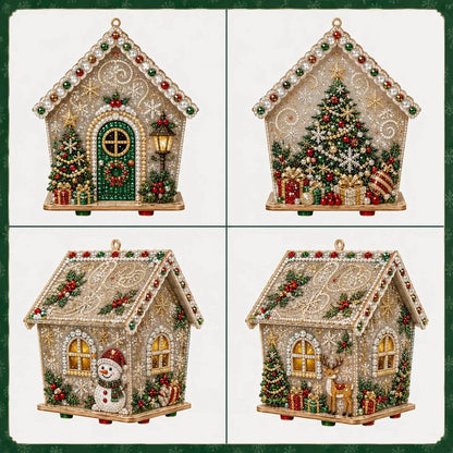 🎁💎 DIY Christmas Pearl Art — Festive Holiday Craft Collection