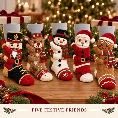 🎅🧦 Funny 3D Christmas Socks — Festive Style & Cozy Comfort