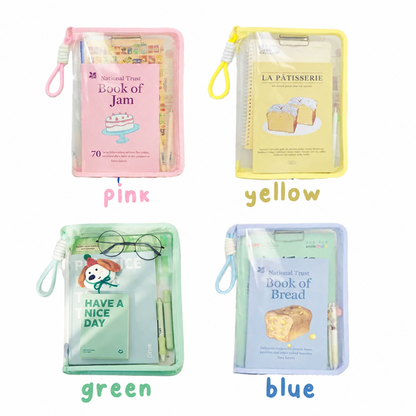 🔥2026 Hot Sale! ✨Pastel A4 Zipper File Organizer Bag📂