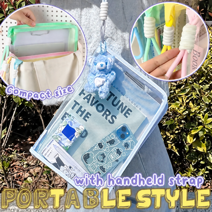 🔥2026 Hot Sale! ✨Pastel A4 Zipper File Organizer Bag📂
