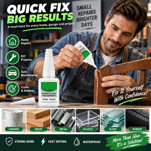 4PCS Fast-Setting Super Glue 💪✨