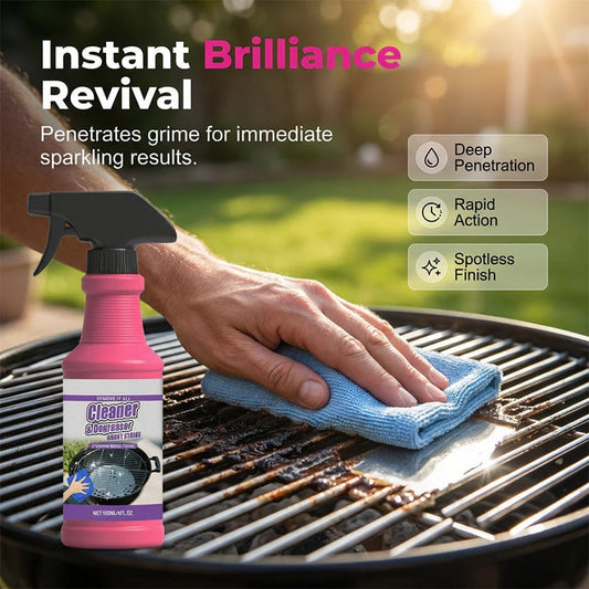 🔥HOT SALE 60% OFF🍖🧼Fast-Acting Heavy-Duty Grill Degreaser Spray✨