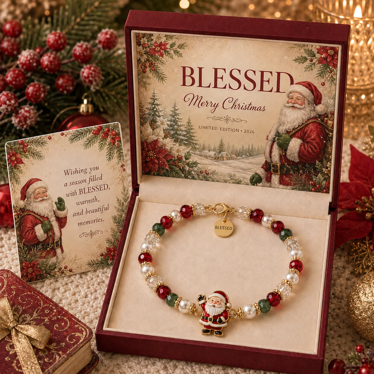 🎅🎄 2026 Christmas Blessings Bracelet ✨ 49% OFF | Limited Edition
