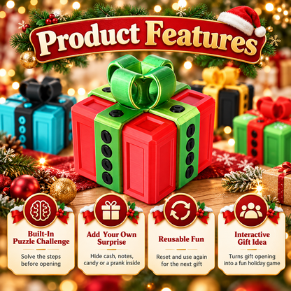 🎁 3D Christmas Prank Gift Box – The Holiday Surprise Everyone Will Remember