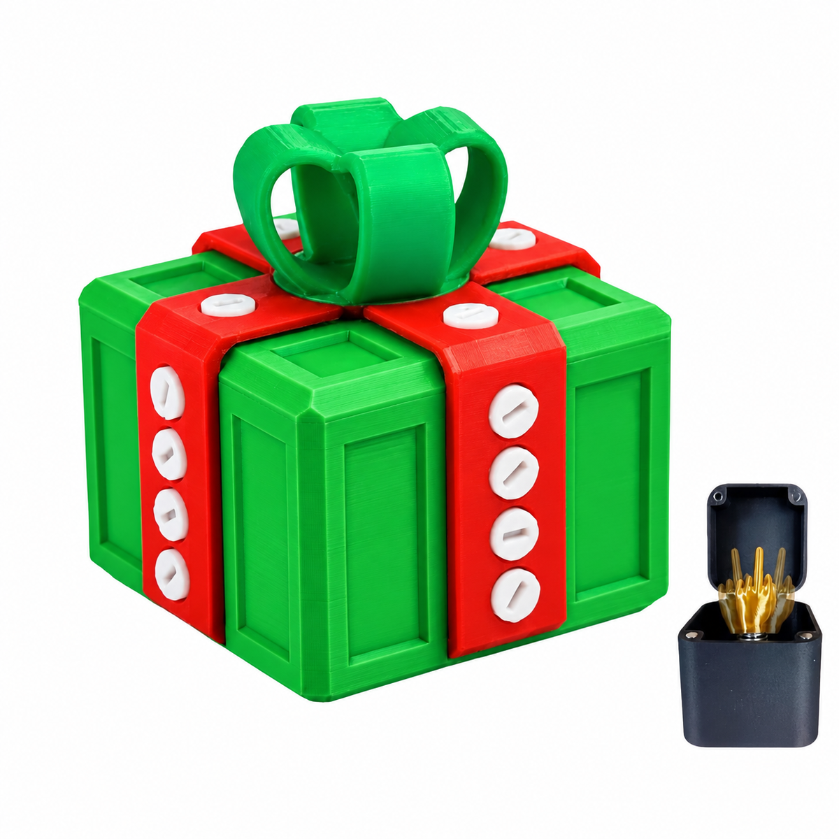 🎁 3D Christmas Prank Gift Box – The Holiday Surprise Everyone Will Remember