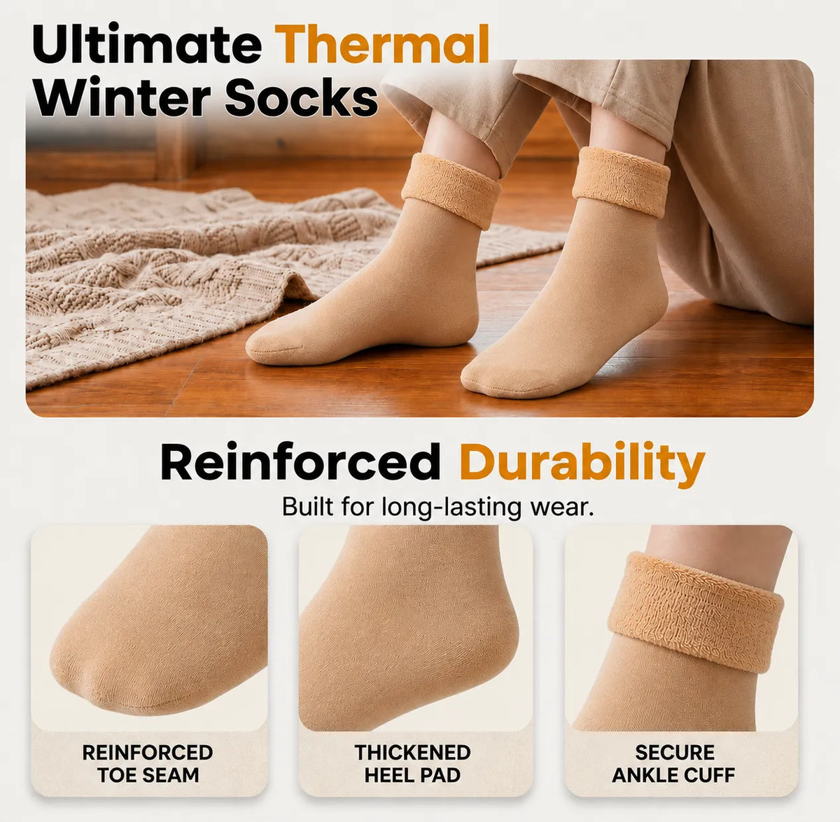 🏆Hot Sale⚡Ultimate Thermal Winter Socks