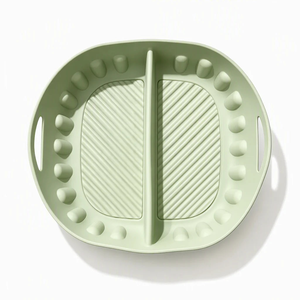 Reusable Divided Air Fryer Silicone Liner