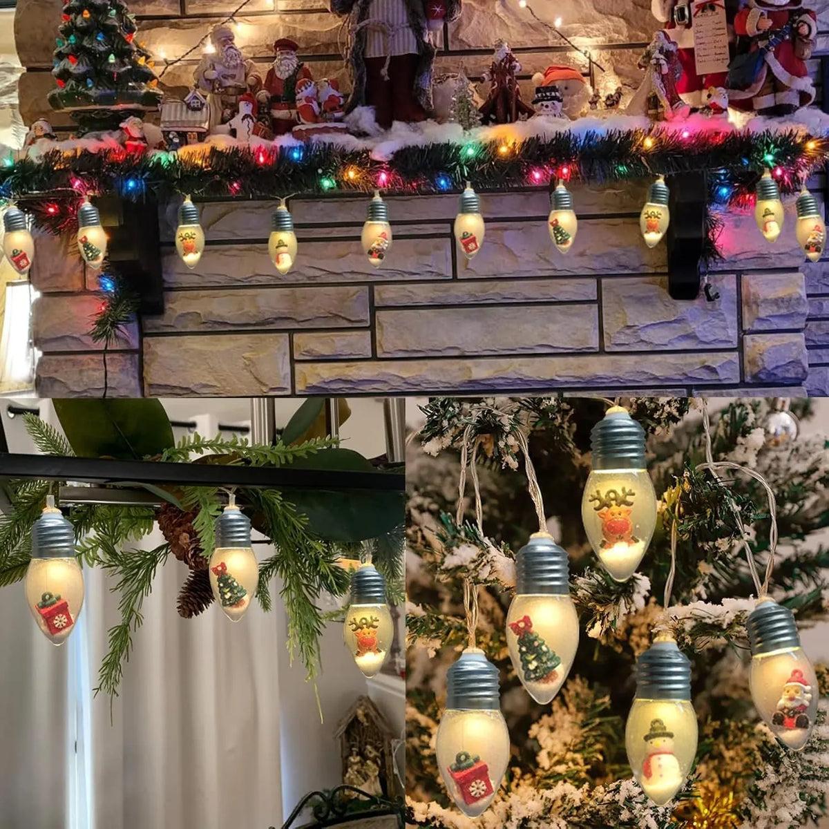 🎅Christmas Led Bulb String Lights🎄