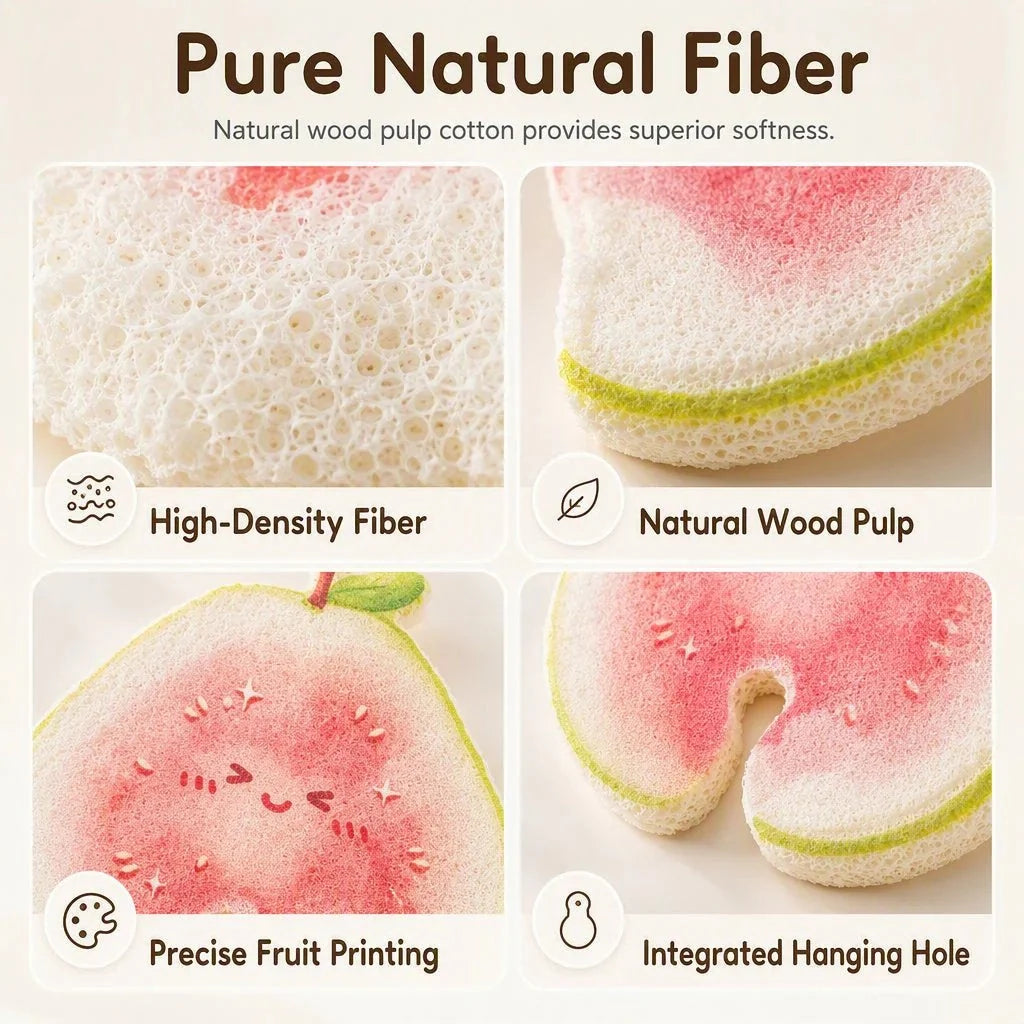 🔥Buy 2 Get 1 Free ✨Cute Fruit-Shaped Dishwashing Sponge Brush🧼